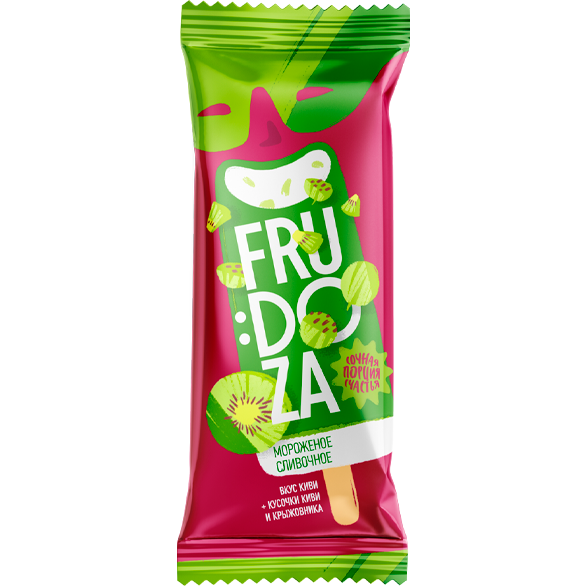 «FRUDOZA» киви-крыжовник сливочное эскимо