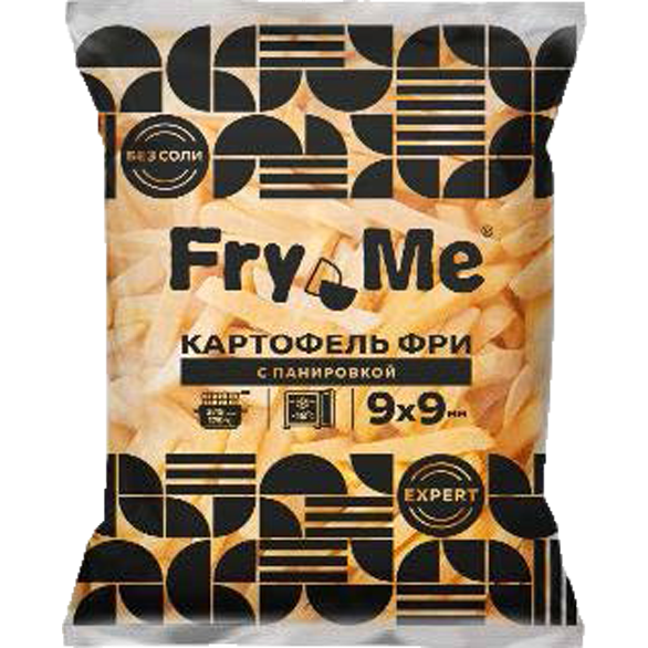 «FRY ME» Expert картофель фри с панировкой 9x9 мм