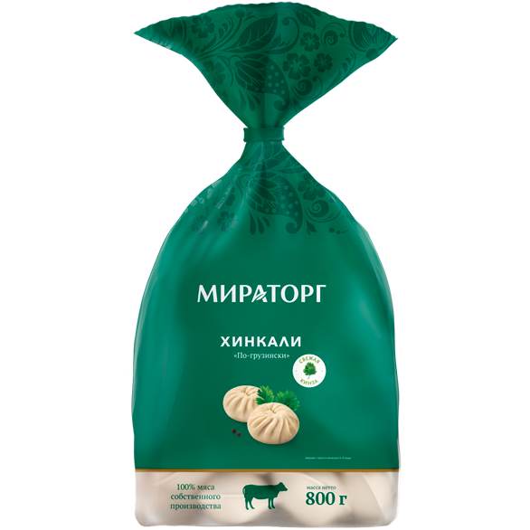 «MIRATORG» khinkali in georgian Black Angus