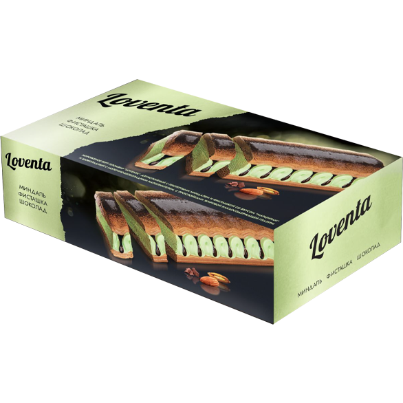 «LOVENTA» marzipan and chocolate ice cream cake 