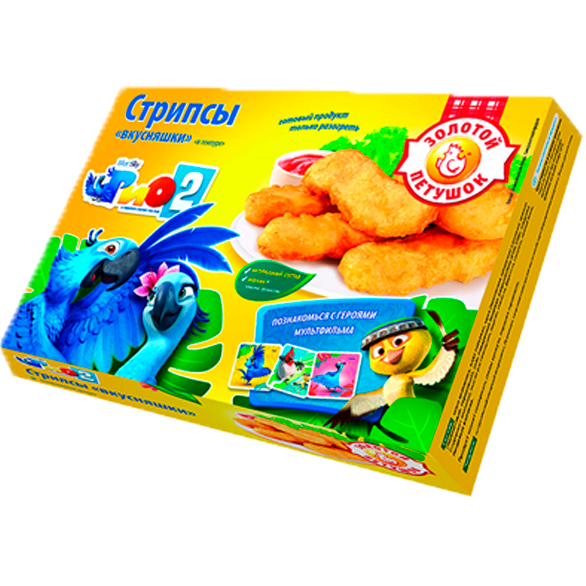 «THE GOLDEN COCKEREL» strips «Goodies»