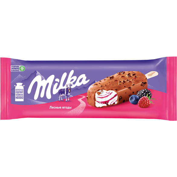 «MILKA» popsicle wild berries