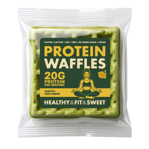 "ЭВОПИТ" протеиновые вафли "Матча, семена чиа"