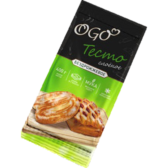 «OGO» puff pastry without yeast