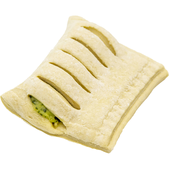 «ФАЙВ СТАРС» слойка со шпинатом и сыром 100 г * 80 шт