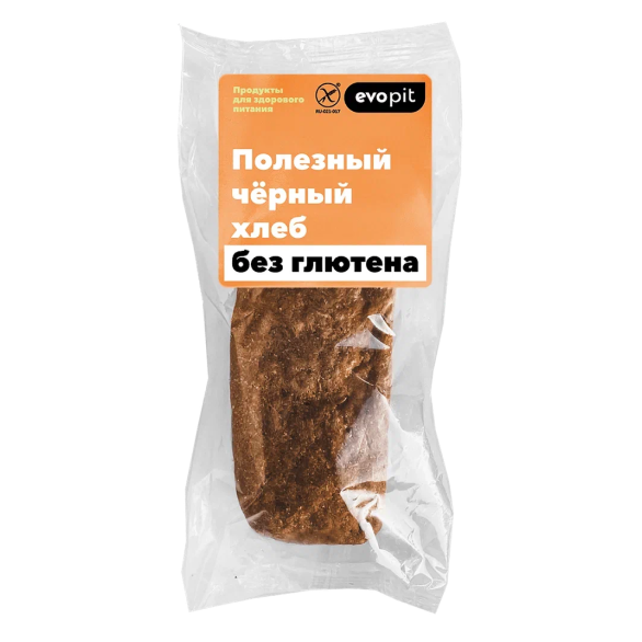 "ЭВОПИТ" черный хлеб без глютена