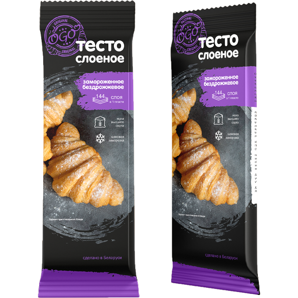 «OGO» тесто слоеное бездрожжевое