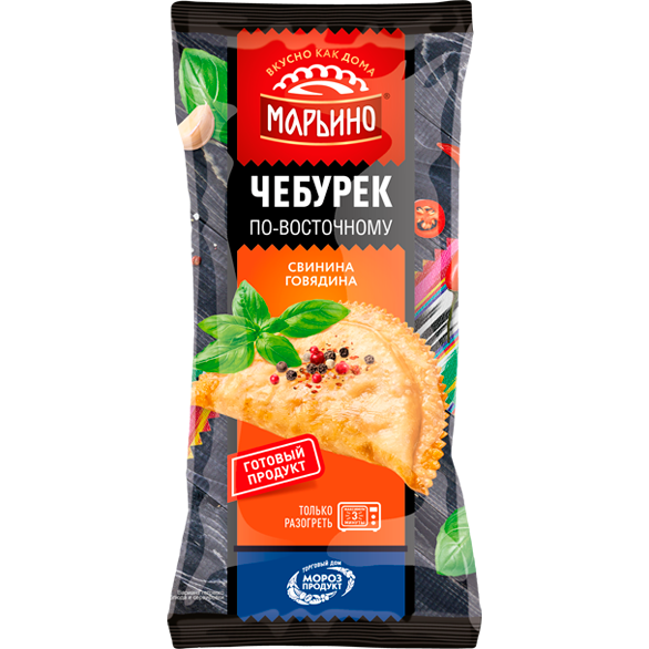 «МАРЬИНО» по-восточному со свининой и говядиной чебурек