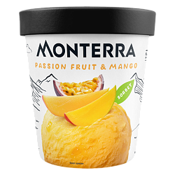 «MONTERRA» сорбет манго, маракуйя стакан картон