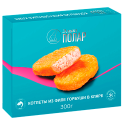 "ПОЛАР" котлеты из филе горбуши в кляре
