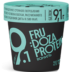 «FRUDOZA PROTEIN» vanilla flavored whipped frozen dessert