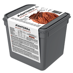 “MONTERRA” cream ice cream with Belgian chocolate and chocolate sauce