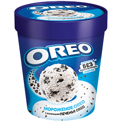 «OREO» ванильное с кусочками печенья стакан картон