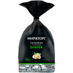 «МИРАТОРГ» пельмени с ягнятиной Dorper