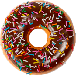 «ЩЕДРЫЙ ПЕКАРЬ» пончик донатс шоколадный