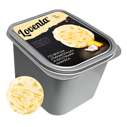 «LOVENTA» мороженое сливочное со вкусом пинаколада и кусочками ананаса