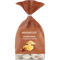 «МИРАТОРГ» вареники с картофелем и грибами