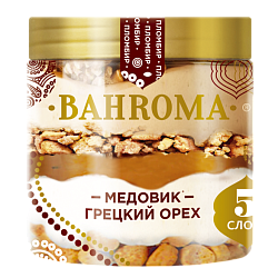 "BAHROMA" мороженое пломбир медовик грецкий орех