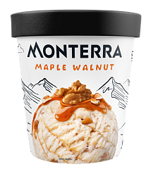 «MONTERRA» кленовый сироп и грецкий орех стакан картон