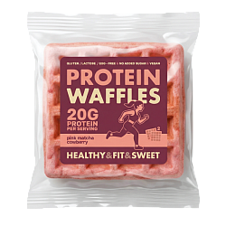 "ЭВОПИТ" протеиновые вафли "Матча, брусника" 